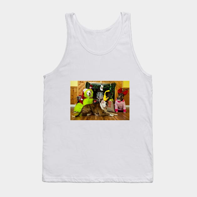 Merry Grinchmas 2 Tank Top by TeamPitCrewDogs